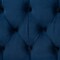 Baxton Studio Powell Glam and Luxe Navy Blue Velvet Fabric and Gold PU Leather Storage Ottoman 175-11238-Zoro - alternate 8